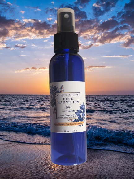 Magnesium Oil Spray- 100% Natural muscle Relief & Relaxation 4oz