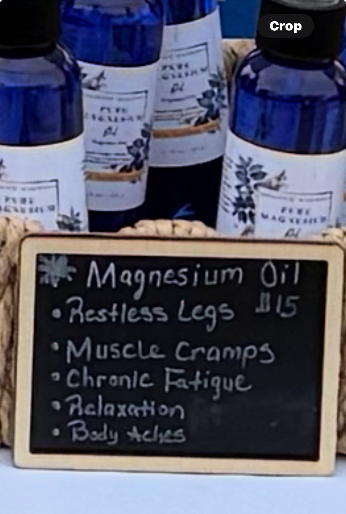 Magnesium Oil Spray- 100% Natural muscle Relief & Relaxation 4oz