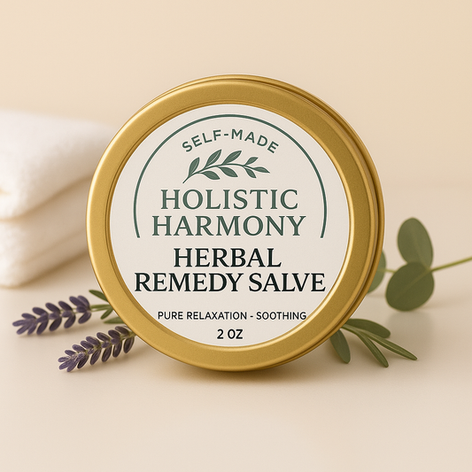 Herbal Remedy Salve- Natural Botanical Salve for Cuts, Burns, & Minor Skin Irritations