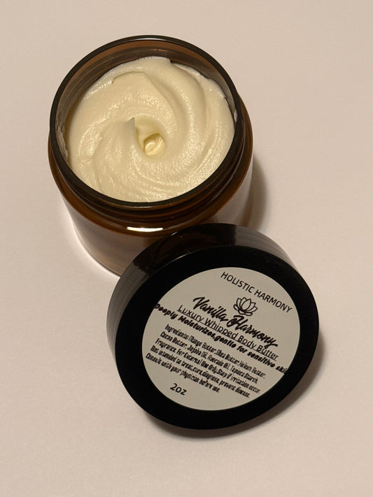Holistic Harmony Luxury Whipped Body Butter - Non greasy and Restorative